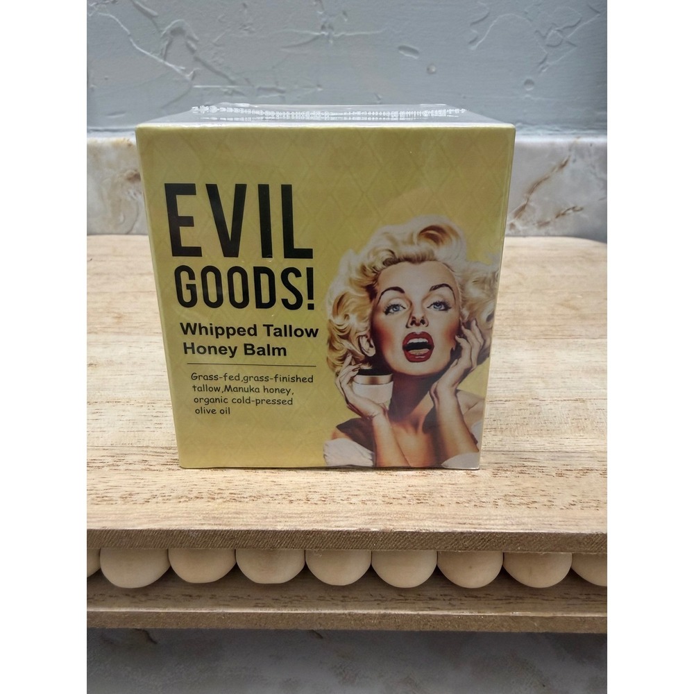 Evil Goods OUHOE Whipped Tallow Honey Balm 120g Grass-Fed Manuka Honey